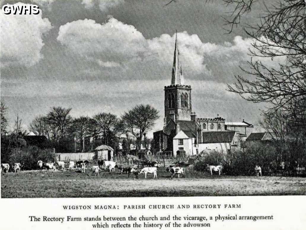 33-287 Rectory Farm infront of All Saints Church c1900