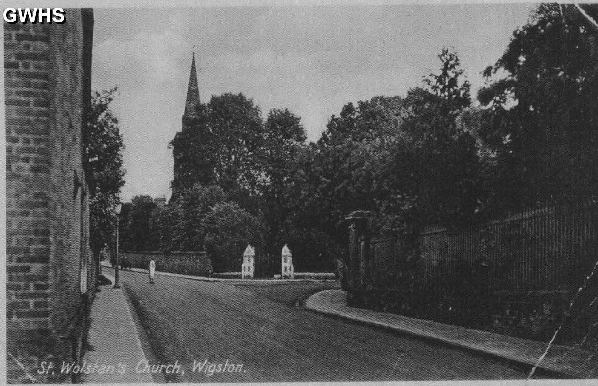 22-012 St Wolstan's Church Oadby Lane circa 1920