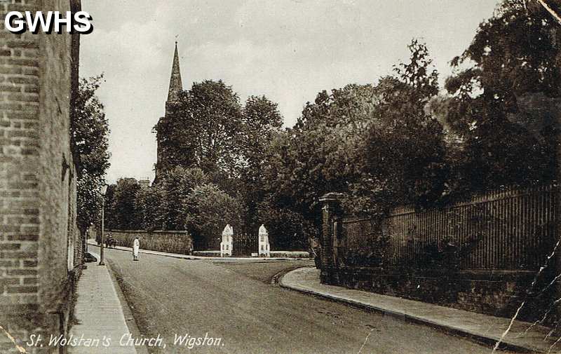22-013 St Wolstan's Church Oadby Lane circa 1920