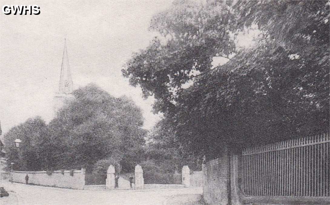 26-383 Oadby Lane Wigston Magna and St Wolstan's Church early 1900's