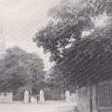 26-383 Oadby Lane Wigston Magna and St Wolstan's Church early 1900's