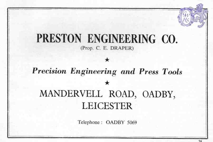 13-15 Precision Engineering Ltd Oadby