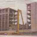 15-045 Alliance & Leicester Offices being demolished 1977 Oadby