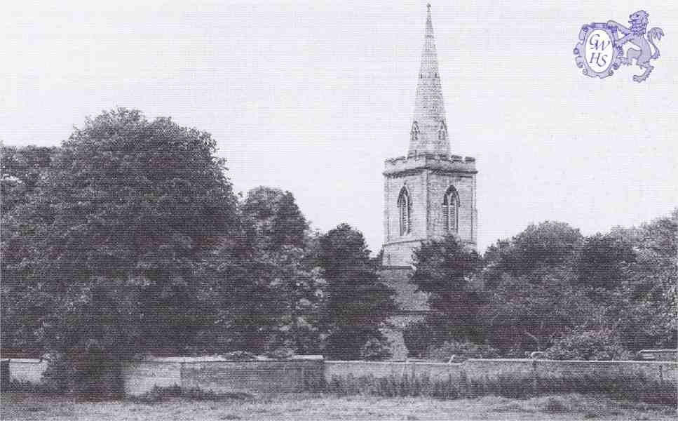 26-454 St Wolstan's Church taken from Oadby Lane Wigston Magna c 1904