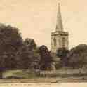 22-011 St Wolstan's Church from Oadby Lane circa 1920