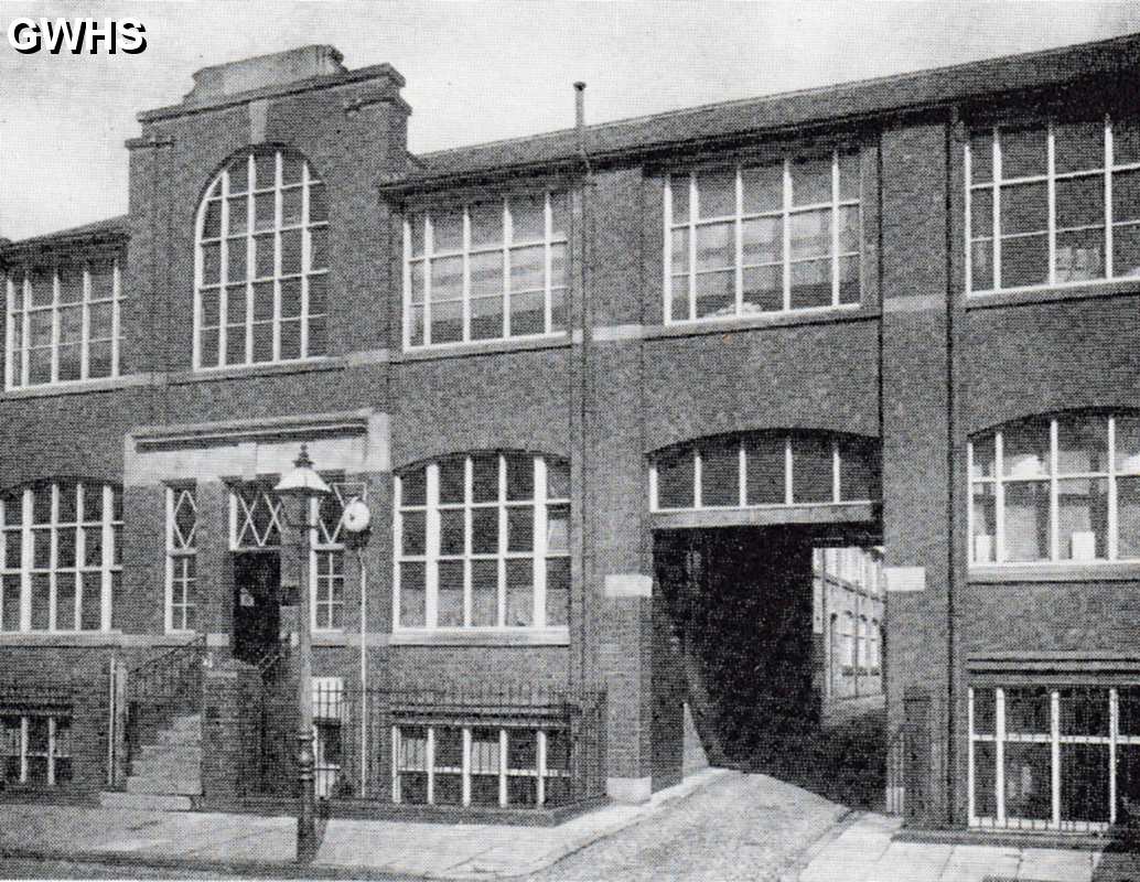 30-400 Wigston Hosiers factory Paddock Street Wigston Magna  1914