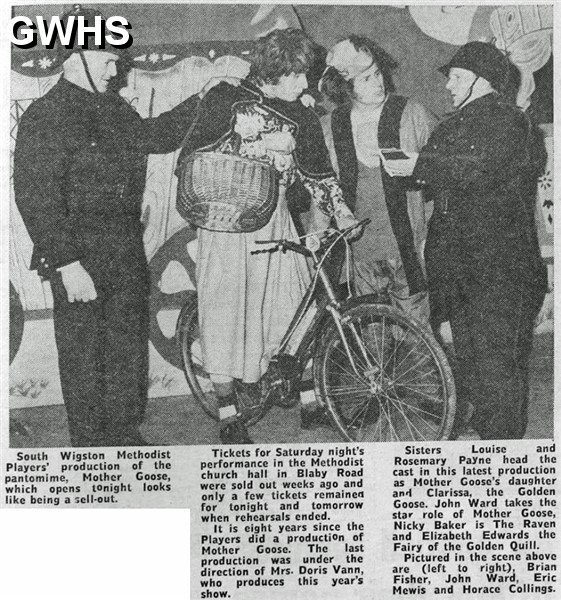 33-737 South Wigston Methodist Players' in Mother Goose 1978