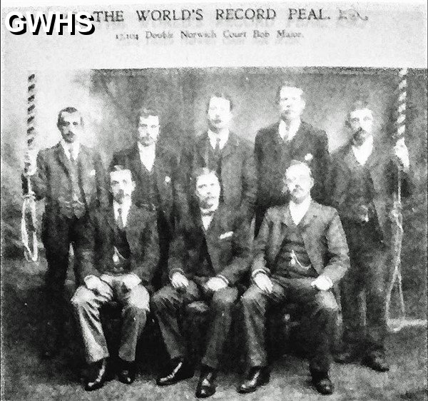 34-629 South Wigston Bell Ringers world record set on 27th December 1904