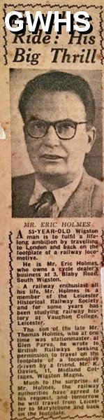 34-776 Eric Holmes South Wigston