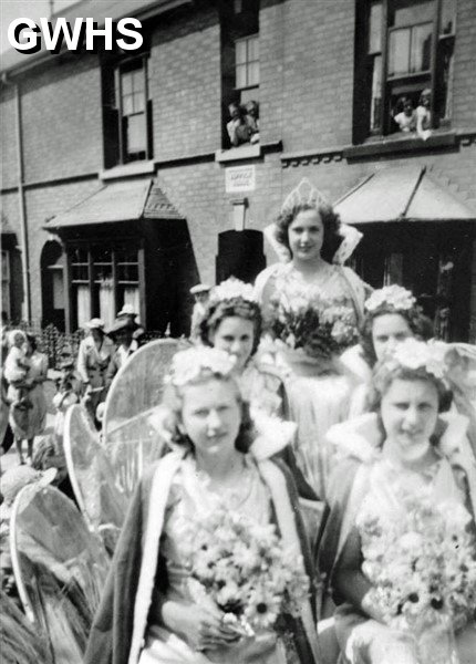 35-749 Audrey Foulston nee Robinson Carnival Queen Wigston Magna 1939
