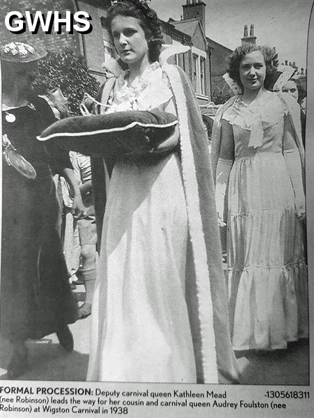 35-750 Carnival Queen Audrey Fouleston Wigston Magna 1938