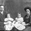 31-217 Moses Allen police officer with wife Nellie and children