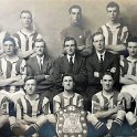 32-305 South Wigston Football Team1922 Jhn Alfred Hill front row 2nd from left
