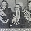 33-840 The Spray family playing in The Wigston Temperance Band South Wigston 1968