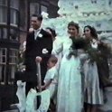 34-189 Wedding Couple on float in 1939 South Wigston Parade