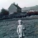 34-262 Roger Mattock late 1950s in the fields behind Lansdowne Grove.  South Wigston