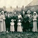 35-337 Wedding of Harry Slaney & Peggy Russell Armistice Day 1944 - Wedding Reception was at the Constitutional Hall Wigston Magna