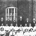 35-651 Wesleyan choir Blaby Road South Wigston  c1912