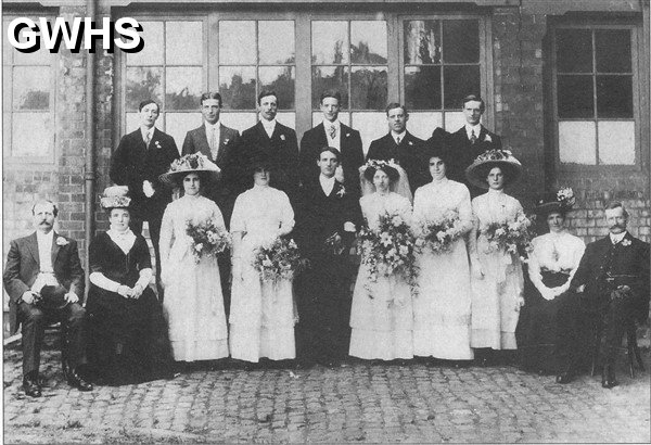22-065 Wedding of George Jordan and Jane Kind Blaby Road 1910 South Wigston