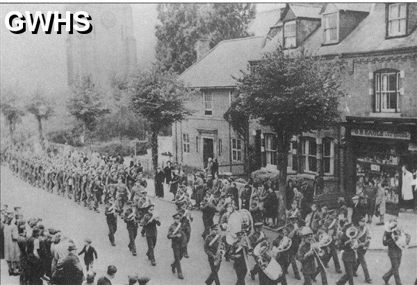 22-184 Army Parade in South Wigston 1948 in Blaby Road