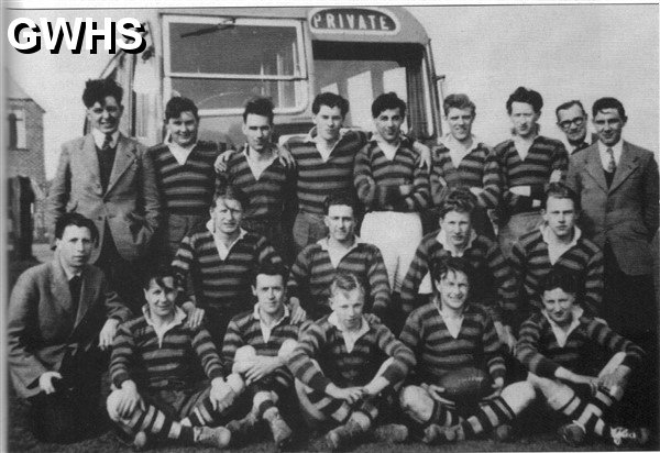 22-186 South Wigston Old Boy's Rugby Football Club circa 1948