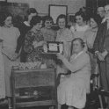 24-047 Presentation to Miss Richardson on her retirement c 1937 Bassett Street Infants School South Wigston