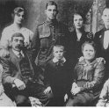 24-062 The Brown family of Garden Street South Wigston  c 1918