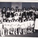 9-36 Queen in the centre is Christine Elliott 1945