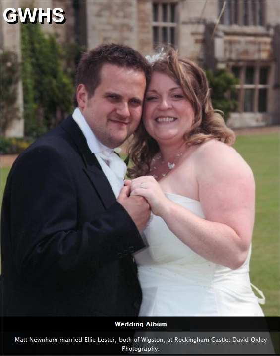 15-095 Matt Newnham married Ellie Lester of Wigston Sept 2009