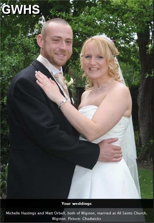 15-096 Michelle Hastings and Matt Orbell of Wigston married at All Saints 2010
