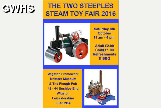 30-327 Wigston FWK Steam Toy Fair Oct 2016