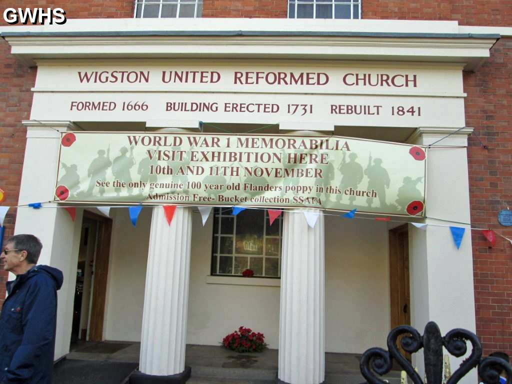 34-602 Wigston Magna - United Reformed Church Armistice Event Nov 2018