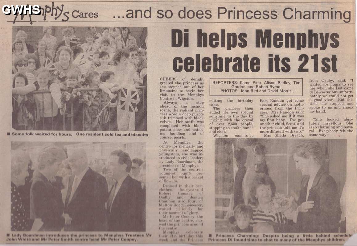 21-001 Di Helps Menphys celebrate its 21st - April 1990