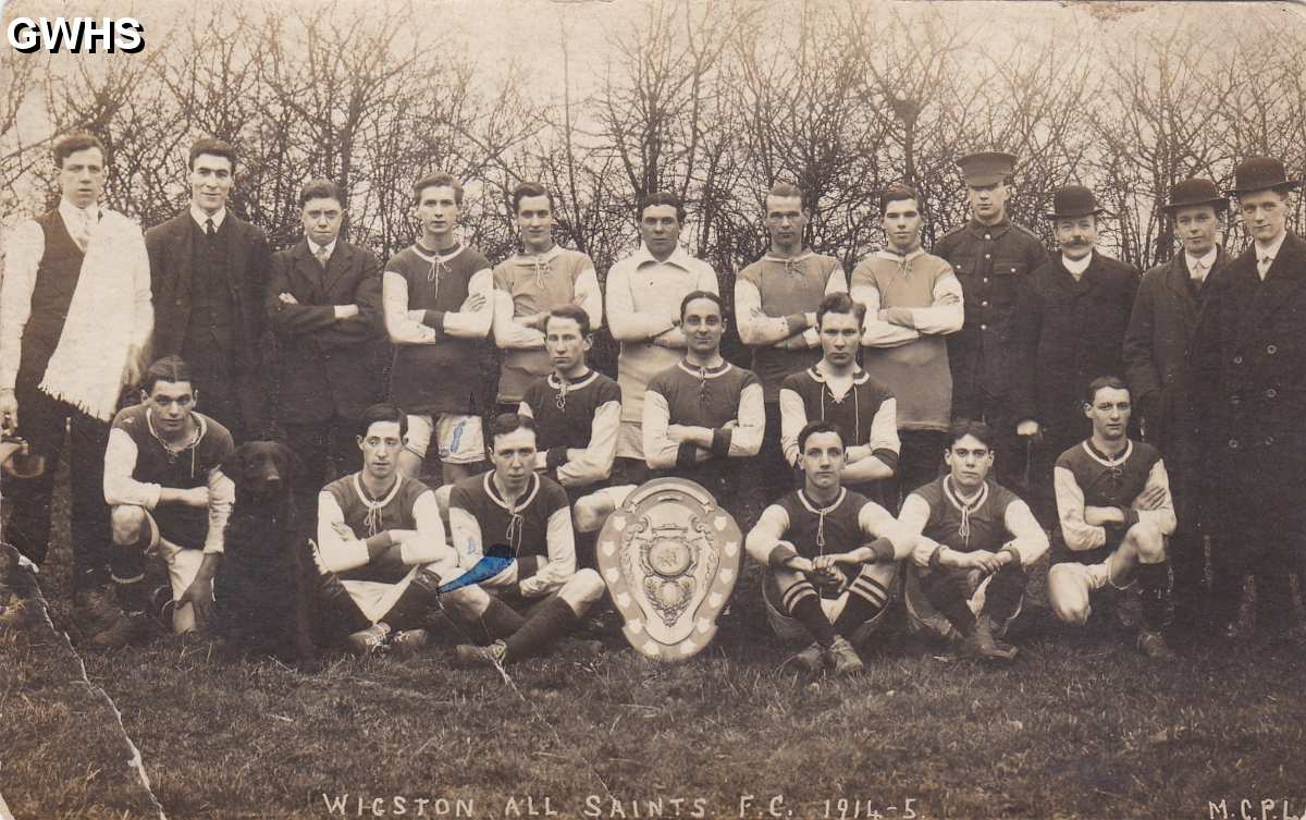9-123 Wigston All Saints Football Club Wigston Magna 1913