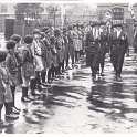 9-94 Girl Guides at National School Wigston Magna now Working Mens Club in Long Street
