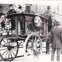 9-99 Funeral outside railway hotel heading to Welford Road Cemetery