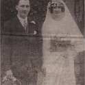 22-575 Rose and Fred Ridgewell on their wedding day