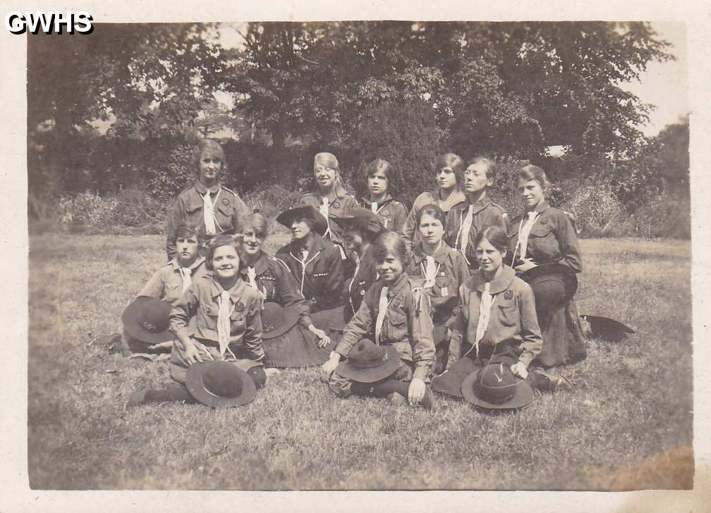 30-600 Wigston Guides at Launde Abbey Camp 1921