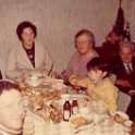 30-853 Christmas at 25 Central Avenue with Brenda Slaney - in yello jumper mid 1950's