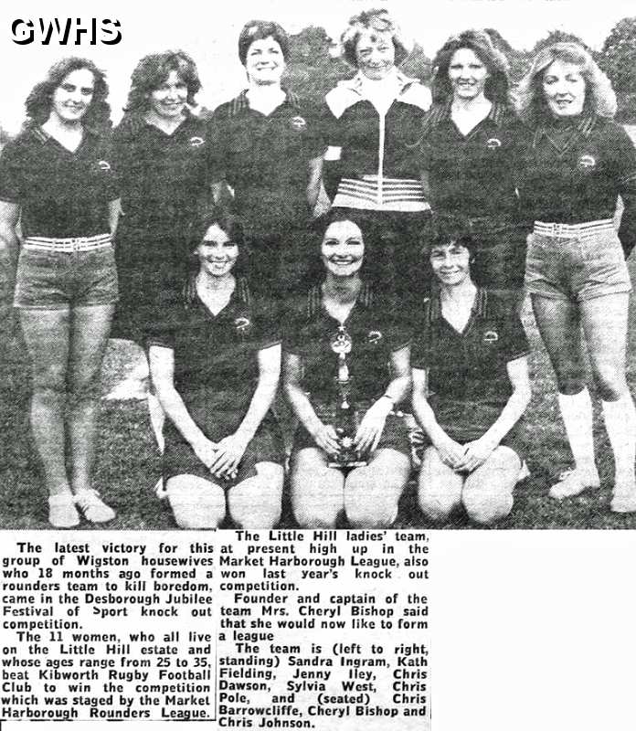 33-209 Little Hill Rounders Team Wigston Magna 1977