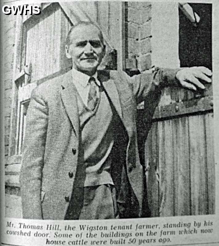 33-344 Thomas Hill tenant farmer in Wigston 1965