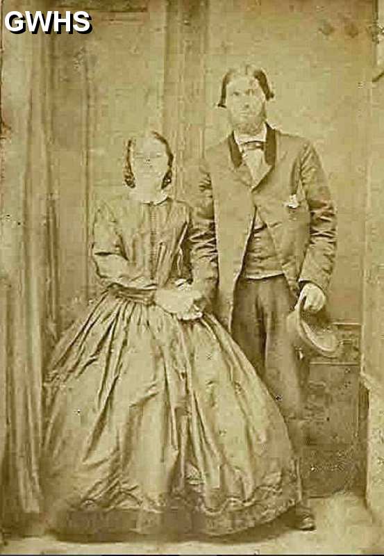 33-380 William Mattock and Annie Chamberlain Wigston Magna circa 1870