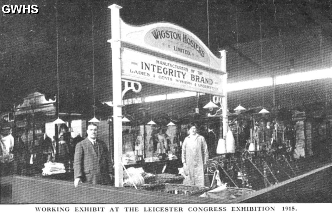 33-584 Working Exhibit of Wigston Hosiers Ltd at Leicester Congress Exhibition 1915