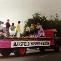 33-698 Manfield Hosiery float in Wigston Magna Parade 1975