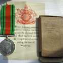 33-967 Miss Herbert Defence Medal Wigston