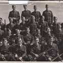 34-432 Max Daetwyler fron row left at Basic Training Morecame April 1940