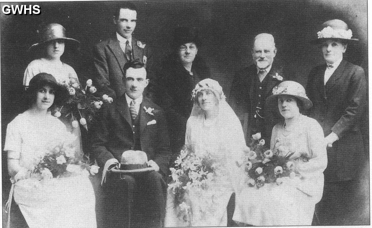 22-130 Wedding of Orson Lucas and Margaret Forryan Wigston Magna 1923