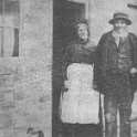 22-413 William John Mackness and wife who lived in Cannon Yard Bell Street Jetty Wigston Magna pre 1900