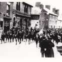 3-12 left lead horse Eustace Freckingham Long Street Wigston Magna Victory Parade 1918