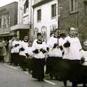 5-24a C of E church parade in Long Street Wigston Magna lead by Don Mobbs
